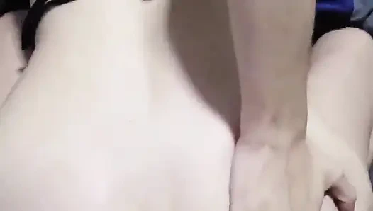 I Was Giving My Ass to My Husband, I Couldn't Resist and Called His Friend to Put It in My Ass Too, I Was All Broken in and Full