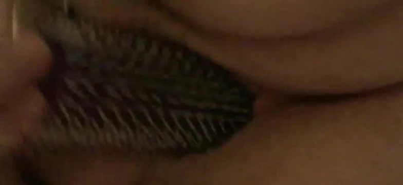 Dana does her hairbrush