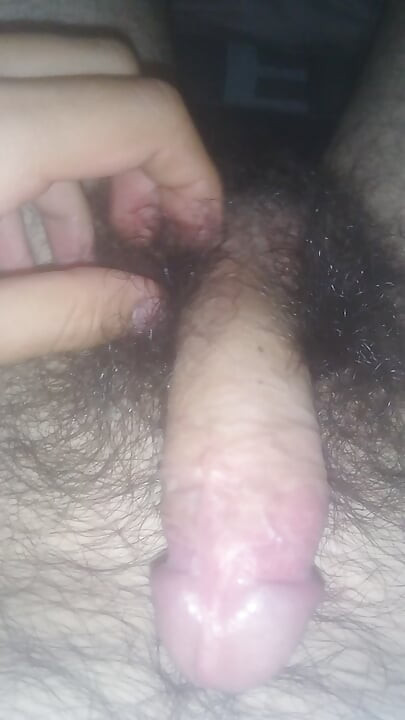Playing with my penis