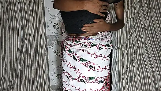 Heiße sari-romantik und romantik, zeit und sex