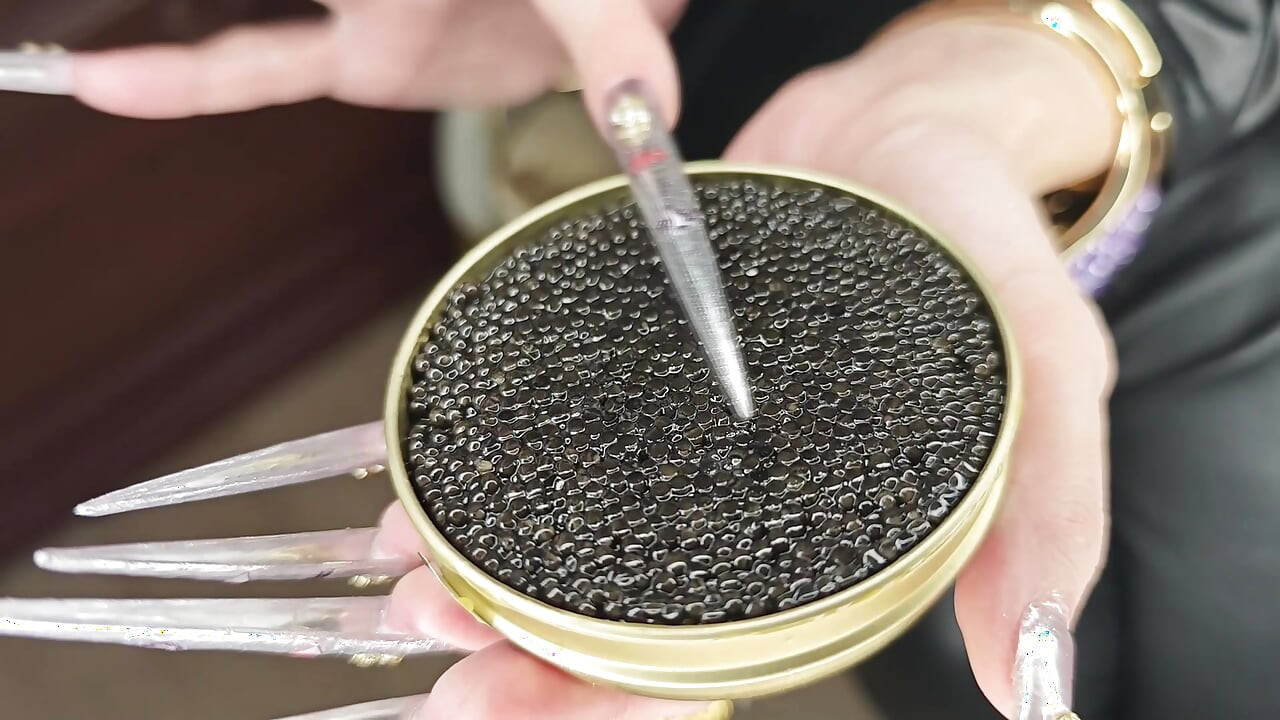 I Eat Black Caviar, Tease You with Extremely Long Stiletto Nails and Humiliate You