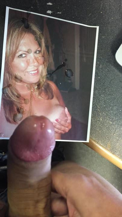 Cum on pic tribute to slaveteresa