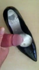 cum on wifes shoe