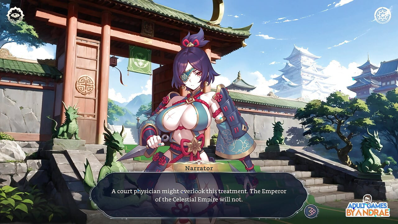 Harem Fantasy - Kinky Ninja Scroll Gameplay Μέρος 1 - Μπαίνοντας στο χωριό Kagura