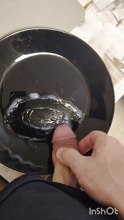 Messy Sperm on a plate
