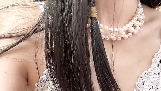 small clit with beautifull bush