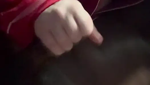 Weiße schlampe melkt meinen BBC