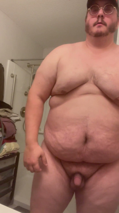 Heavy Trucker Bubba Burly Chub Strips Nude & Pounds Out A Heavy Load | Clip 1