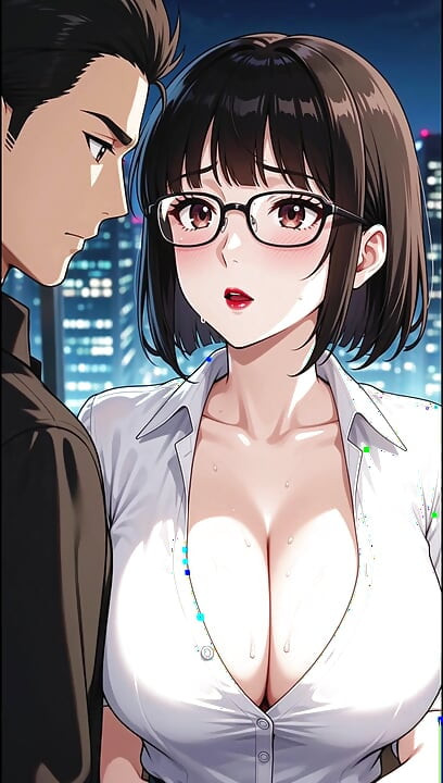Innocent Secretary Begs Her Boss To Be The First To Fuck Her In The Office - AI-generated content