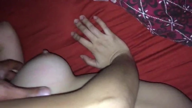 145cm Filipina fuck doll broken in by thick cock side ways