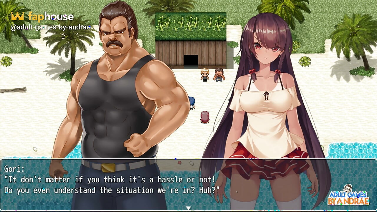 Island Ntr Survival Ss Gameplay Part 1 - 1 Woman and 5 Men in an Island
