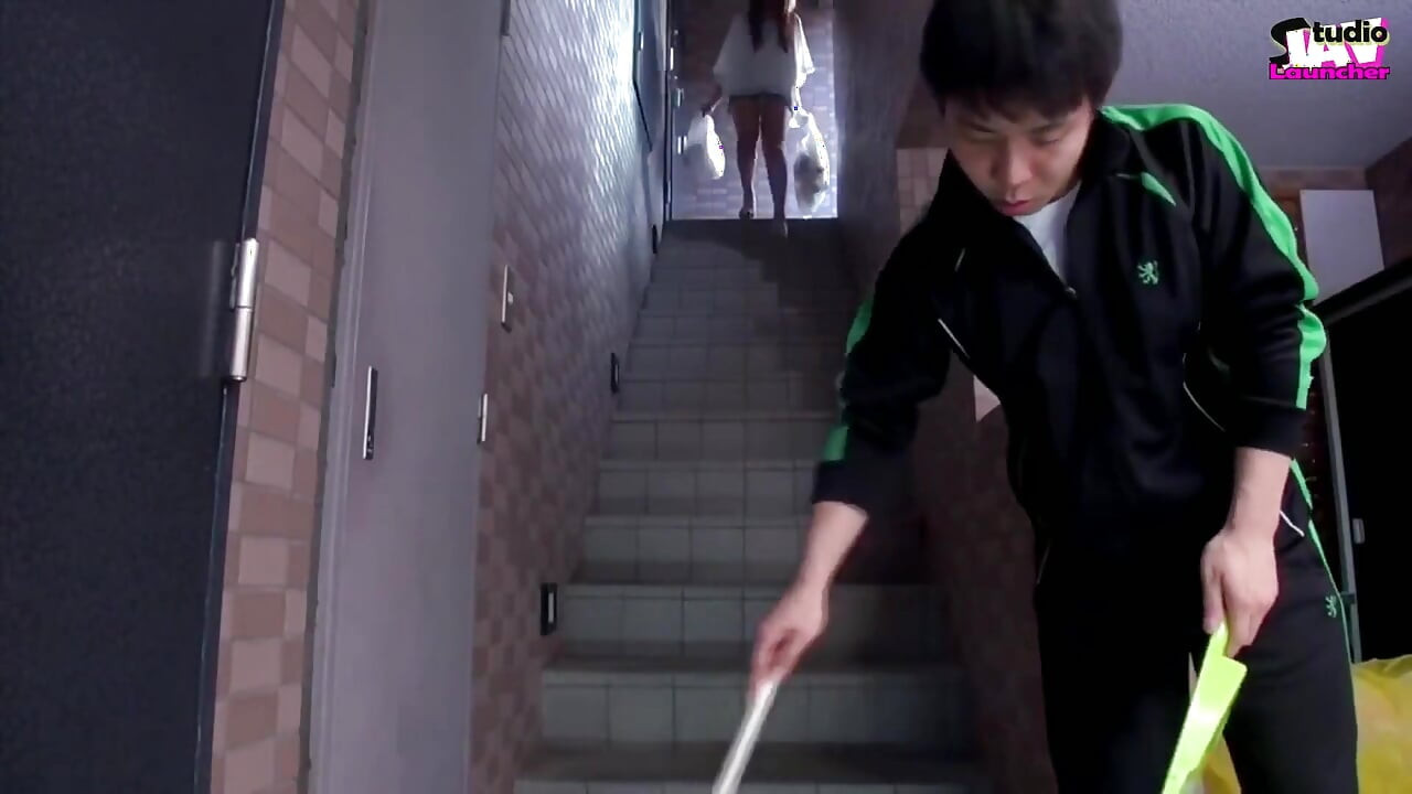 Morning Trash Routine - a Familiar Encounter Slowly Turning Into Something Neither Can Stop - Scene3