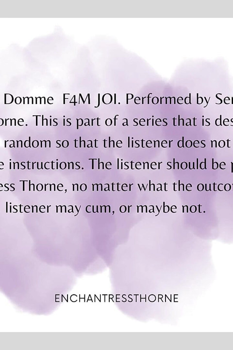 Femdom JOI CEI 06