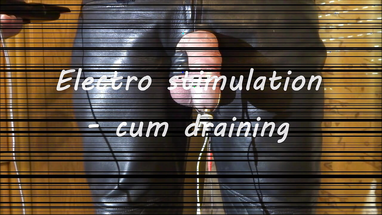 Elektrostimulering - spermadränering