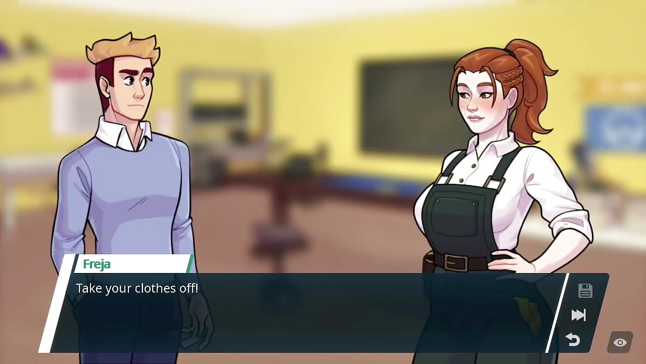 Perfect body beauty ties man and rubs his big cock - academy 34 gameplay