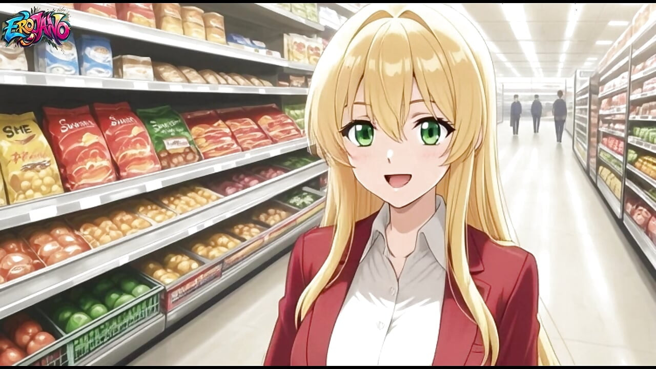 Supermarket Girl Falls in Love with Her Boss Anime Romance