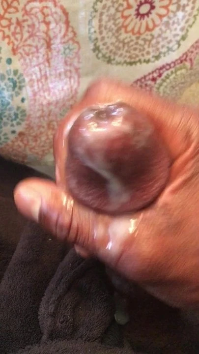 Very intense moaning orgasm from my big black cock