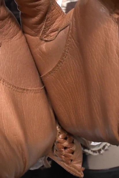 Prelude to a Session: Sniffing Leather Gloves Before the Whip Cracks! Lady Victoria Valente