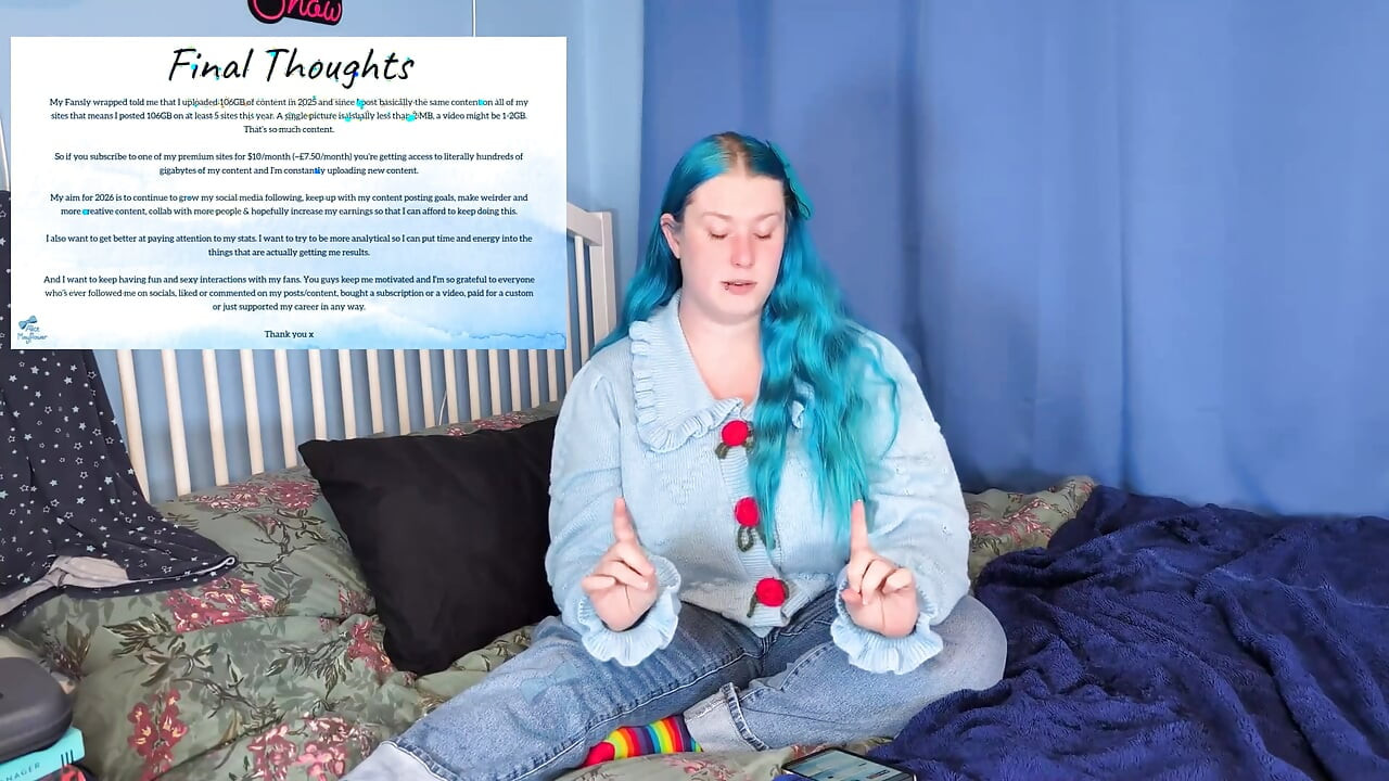 My 2025 Reflections on My Content Creator Journey - Sfw