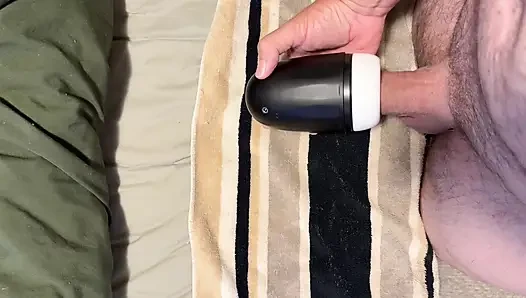 Cum as lube blowjob mount eat cum