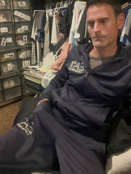 Mike masturbating again