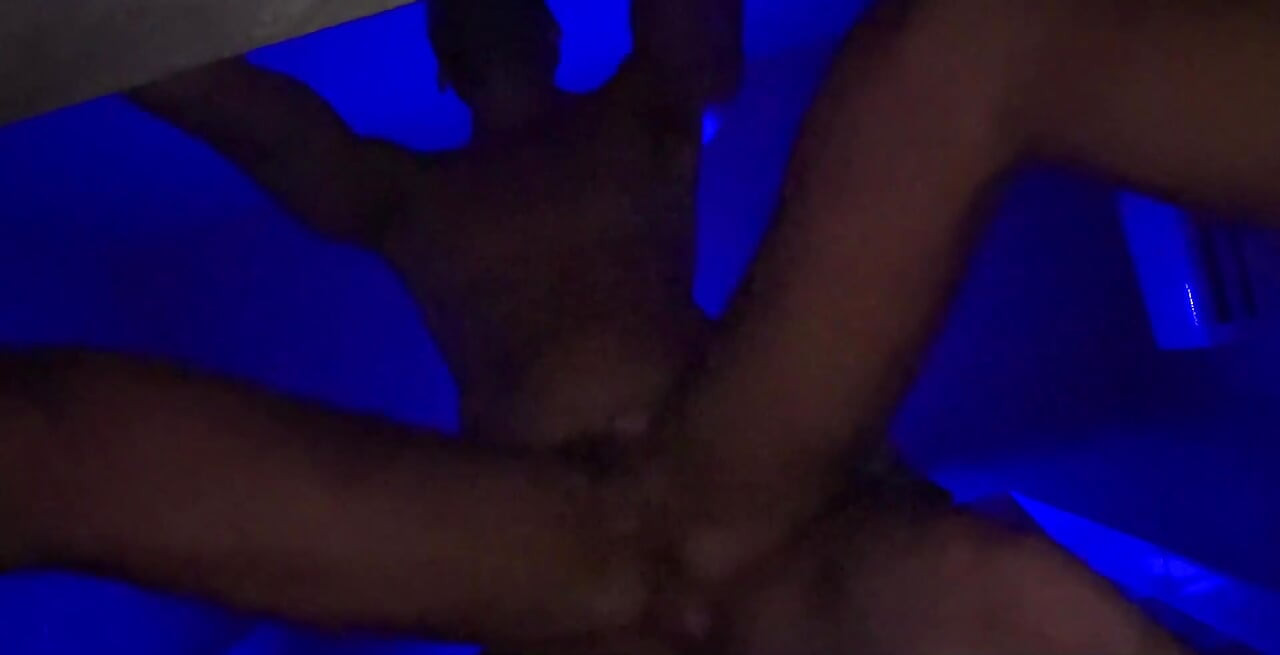 White Bear Fucks Latino in Gay Sauna