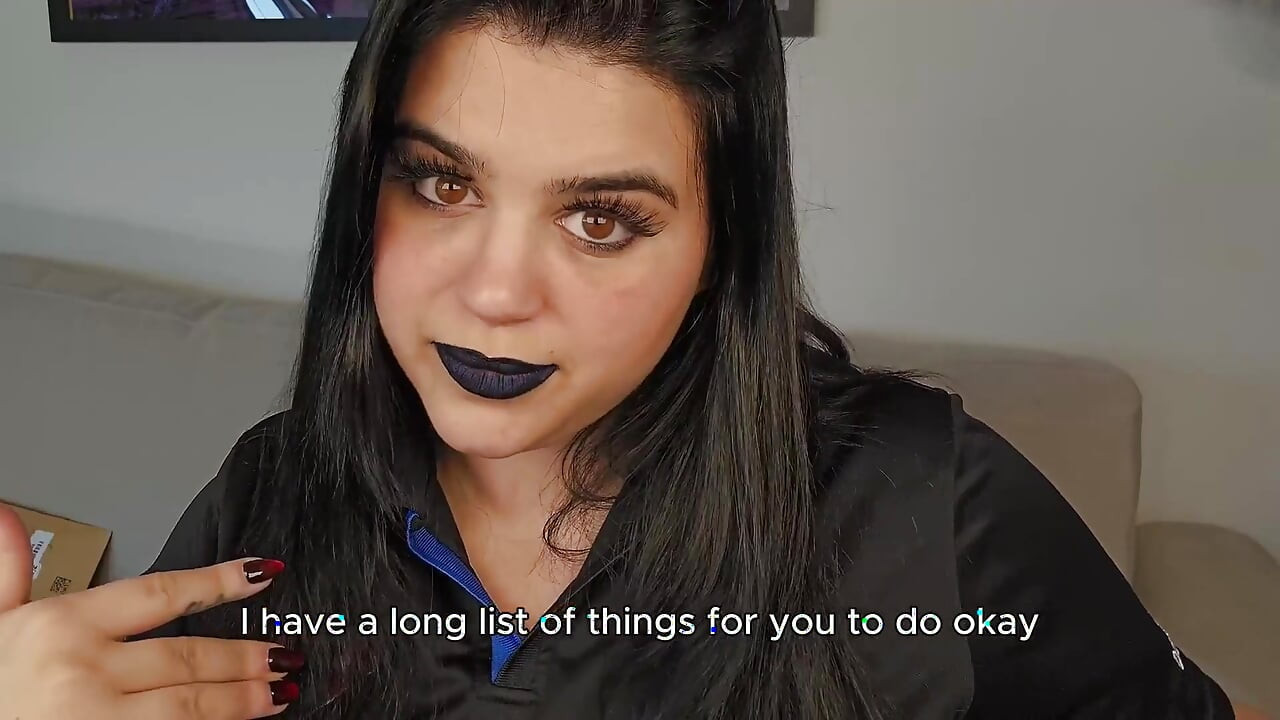 Delivery Girl Moves Into Your House and Makes You Do Humiliating Tasks