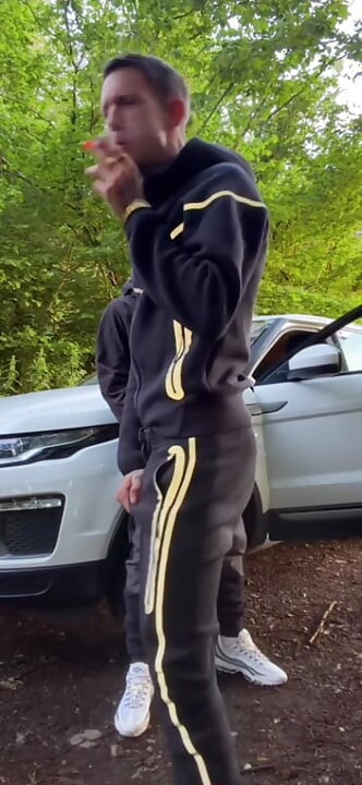 Horny Chav Fucks Sub Boy in Public