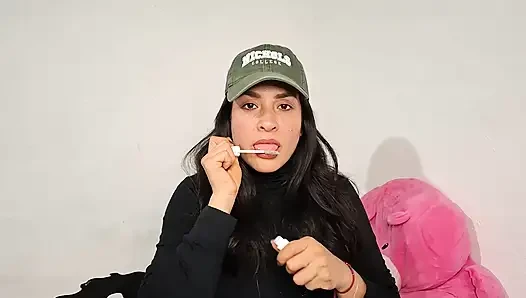 ASMR SPANISH EXTRA REALISTIC SPIT PAINTING + EXTREME SLIME to REST