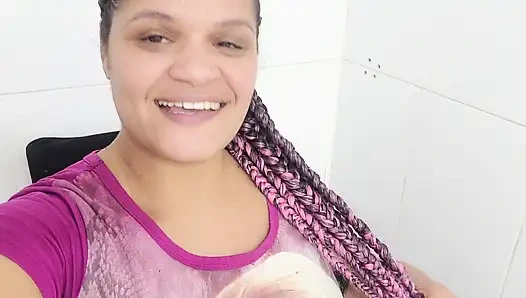 , розовая горячая девушка