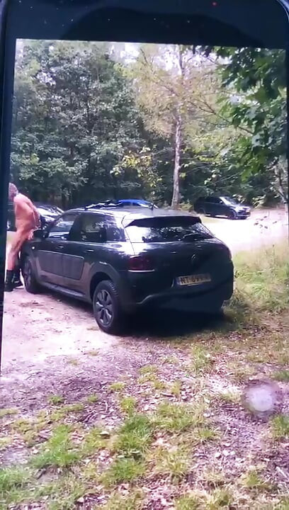 Straf Aan Boom Vastgebonden