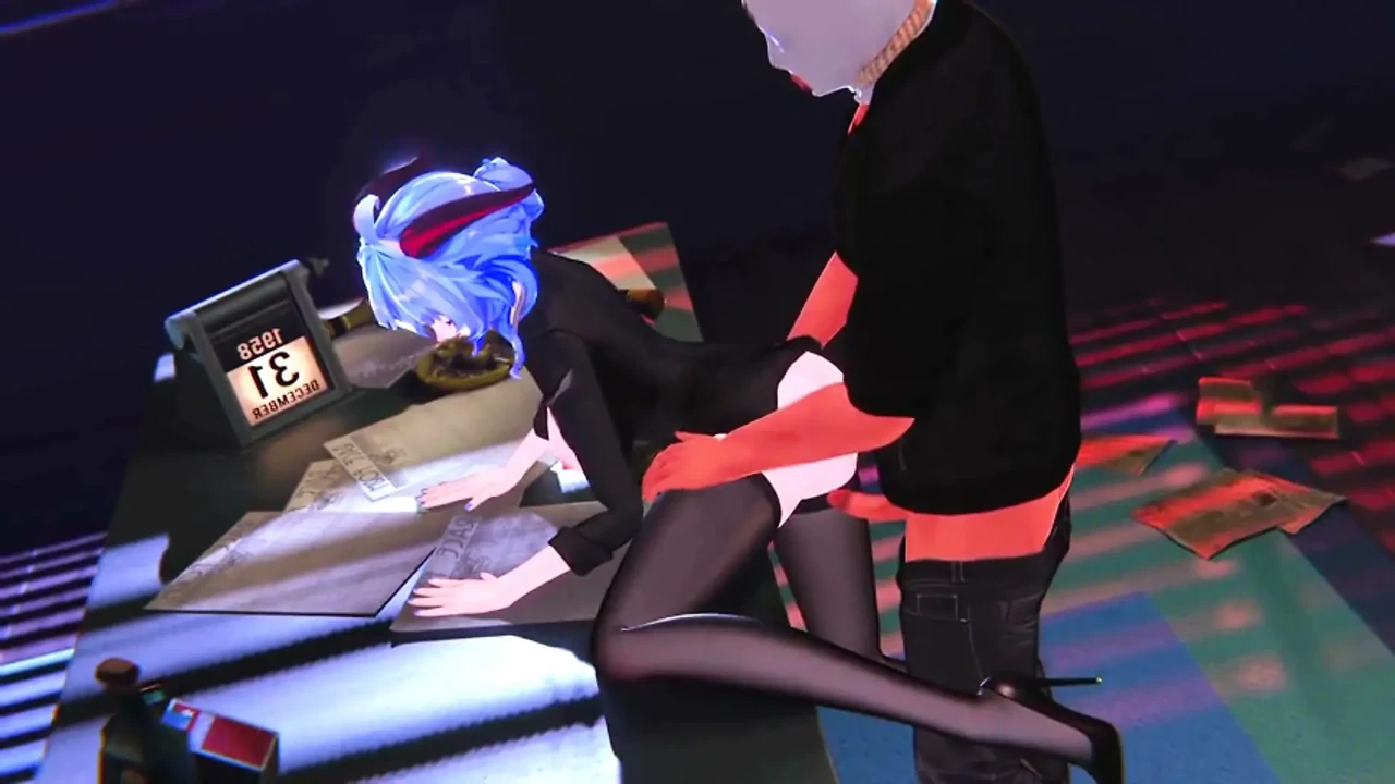 Genshin Impact - Ganyu Late Night Office Pleasure - 3D Hentai Animations
