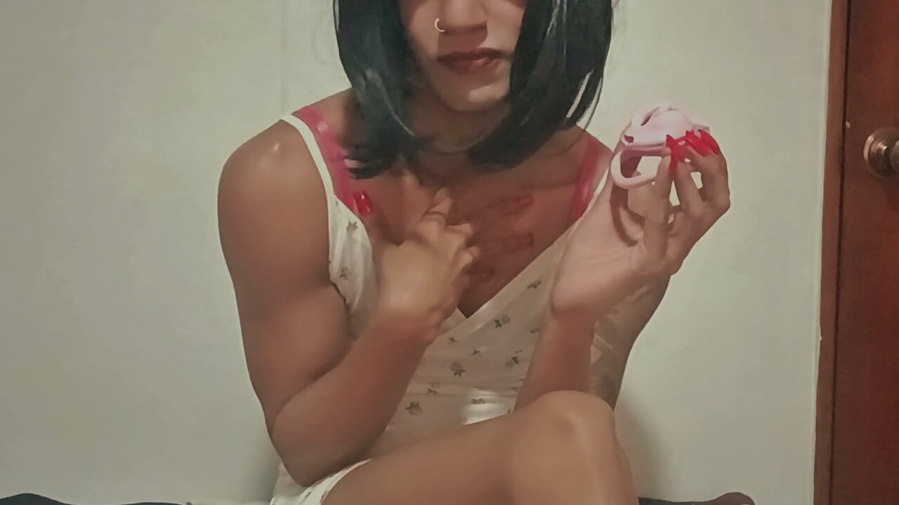 变性女友说服你参加Locktober贞操训练JOI淫语调教