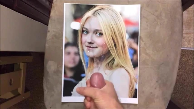 Dakota Fanning Cum Tribute 016