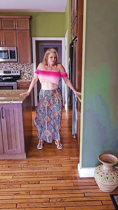 Voyeur Peek into Mommy at Home Alone Solo Wife vid clips from her OnlyFan Page Compilation