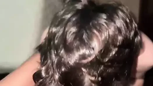 Swallowing My Straight Friend's Cum, He Couldn't Hold It and Shot in My Mouth