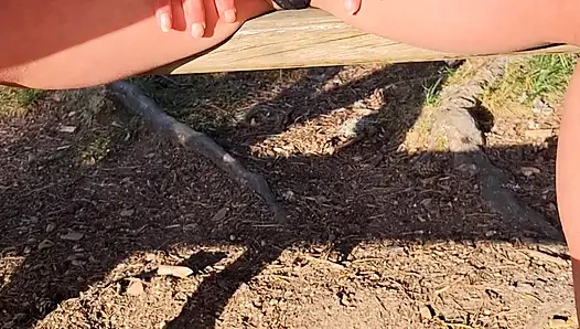 I film under her skirt
