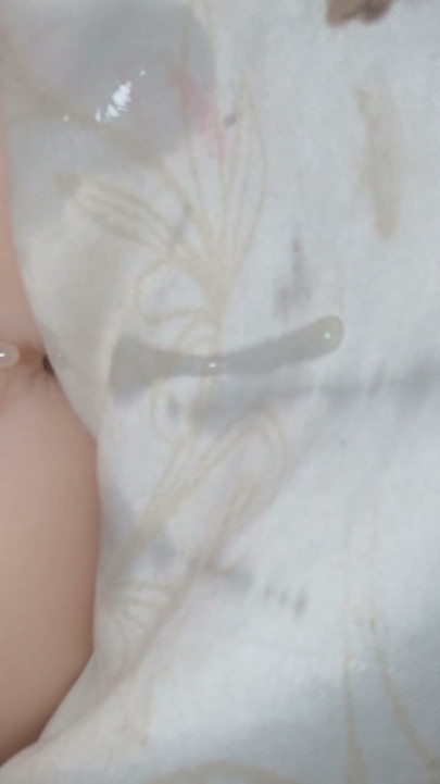 MY CUM FITS IN HER PINK VAGINA WATCH MY MILK DRIP | Clip 2