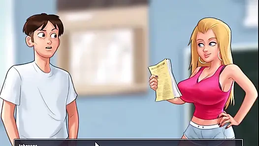 Summertime saga - jenny bat mich, ihr zu helfen, nackt zu machen