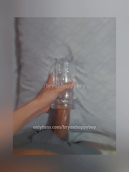 Cute twink fucks a pocket pussy for the first time