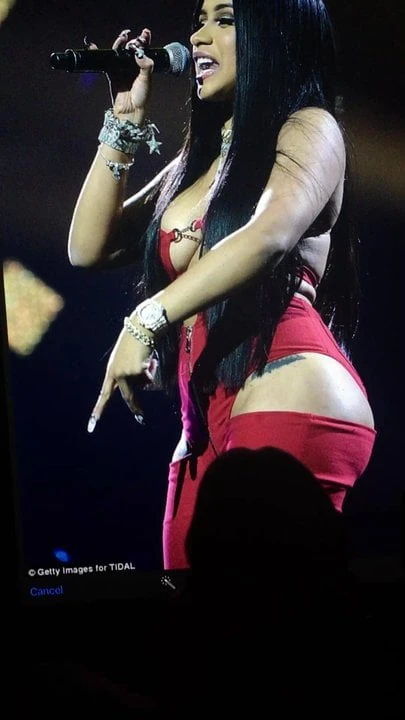 cum tribute for Cardi B 2
