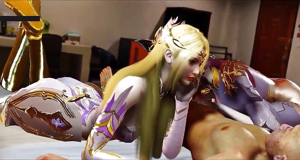 Sonsuz arzu parıltısının sanal tanrıçası - 3 boyutlu animasyon hentai