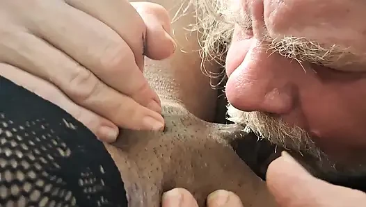 Eating Blue Nasty