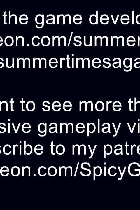 Summertime saga: guy caught two lesbians having sex ep 146