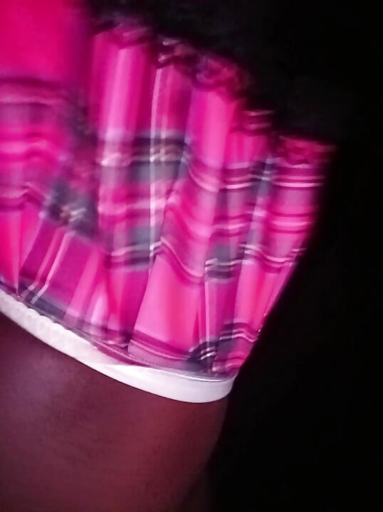 セクシーな黒人トランスがBWCから帰宅中