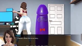 セックスボット(ラママン)-パート4-足フェチベビードールと大きな紫色のペニス By LoveSkySan69