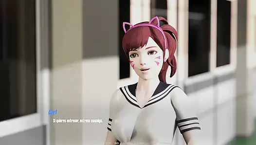 Overwatch XXX - Fucking Tracer's Pussy from Overwatch - Tracer Route