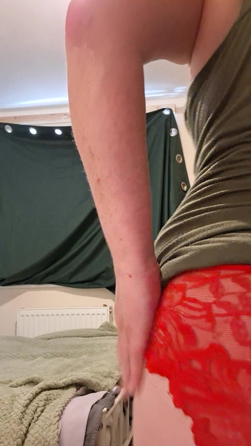 Teasing , strip tease. We all love it