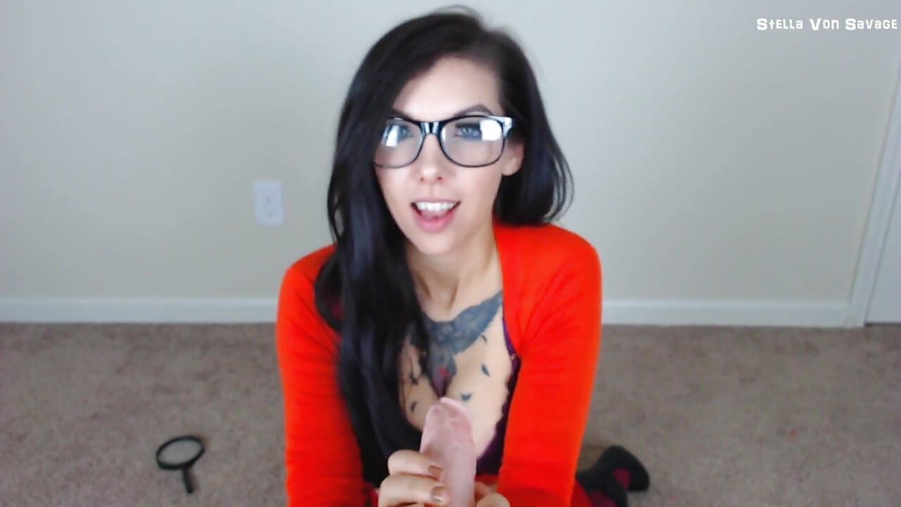 Velma Blows Shaggy - Cosplay BJ Facial