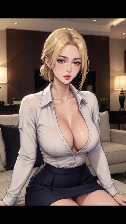AI Fantasy Clip: Two Girls Kissing with Boobs